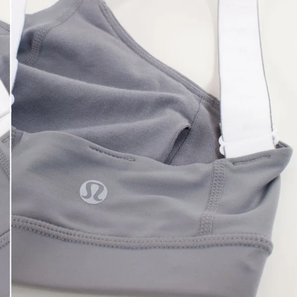 Lululemon, Adjust‎ Me Bra, Fossil, Size 8 - Picture 8 of 12